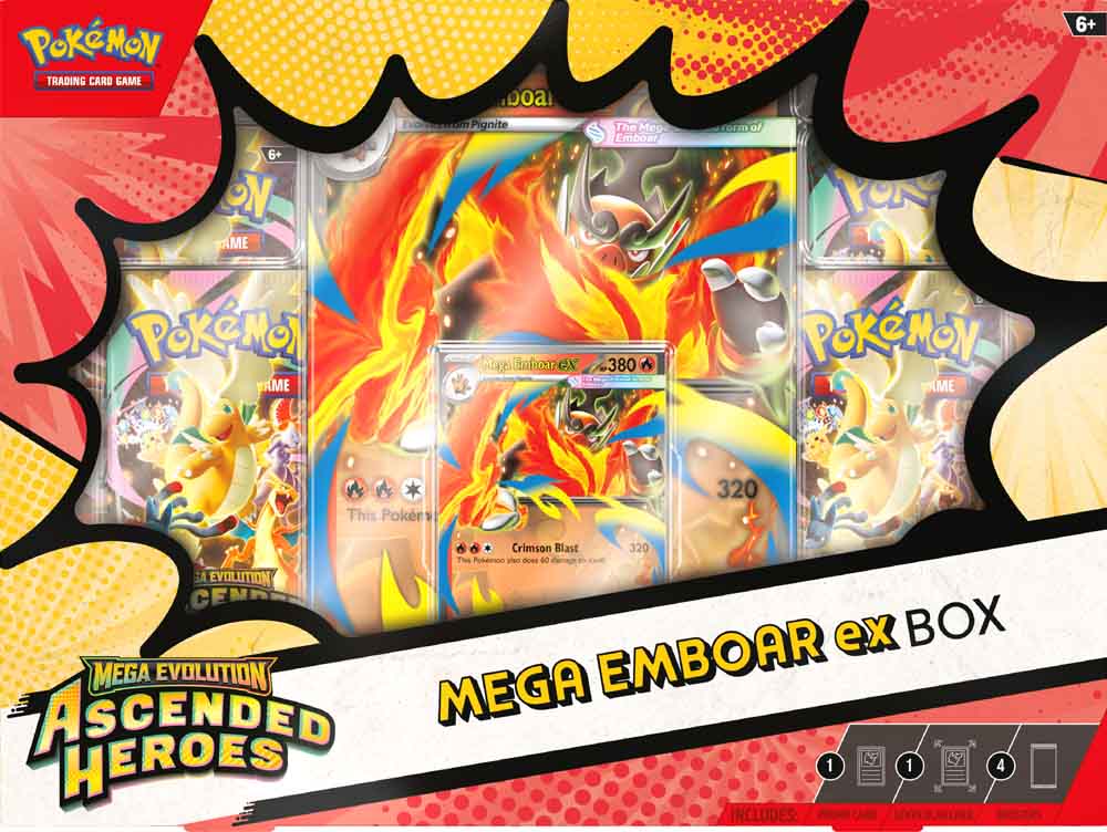 Mega Emboar ex Box - Ascended Heroes