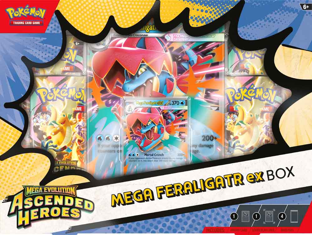 Mega Feraligatr ex Box - Ascended Heroes