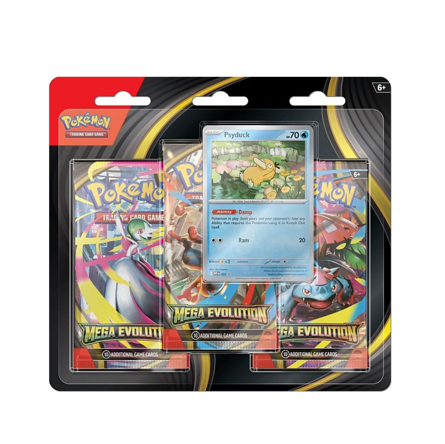 Mega Evolution 3-Pack Blister Psyduck